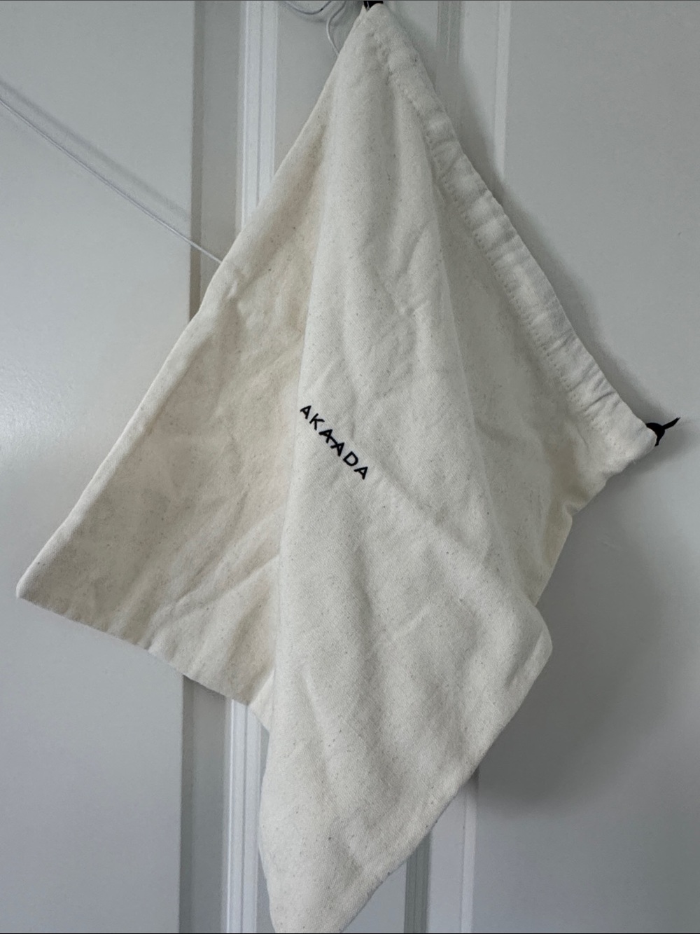 Akaada Cream Drawstring Dust Bag - Women Accessories